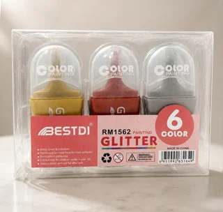 ماژیک هایلایت اکلیلی شاین 6 رنگ  Bestdi