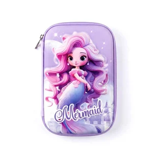جامدادی کتابی سه بعدی کوچک طرح پری دریایی Mermaid