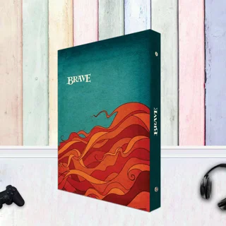 کلاسور 26 حلقه 100 برگ پديده نقش طرح Brave