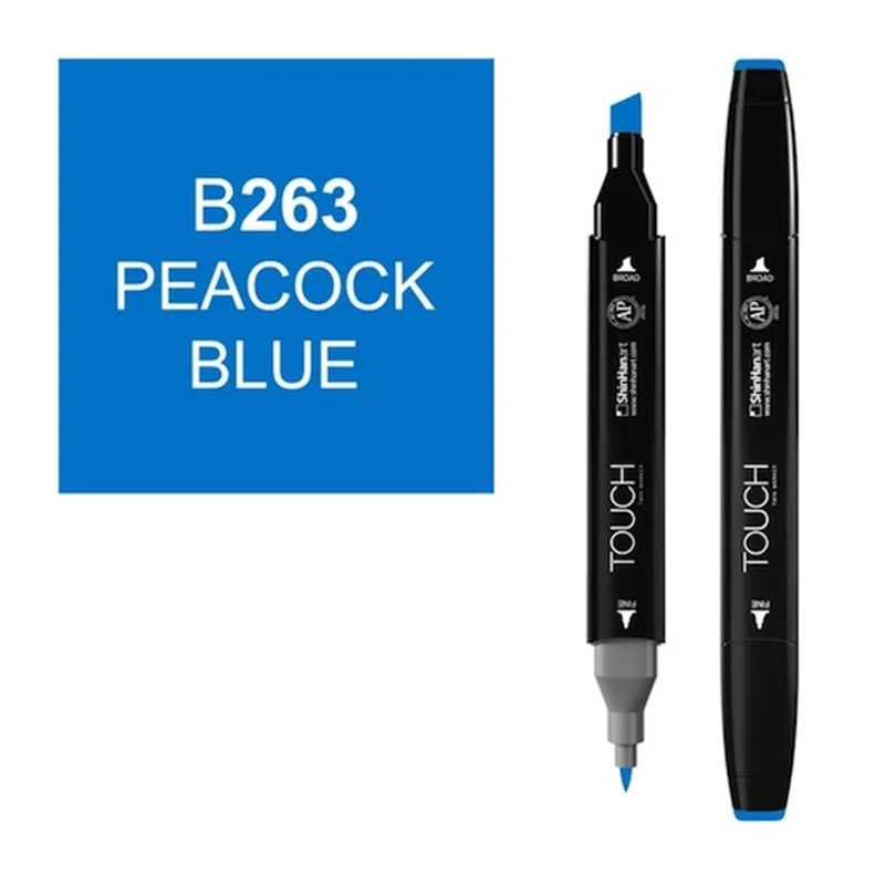 ماژیک دوسر تاچ B263 Peacock Blue