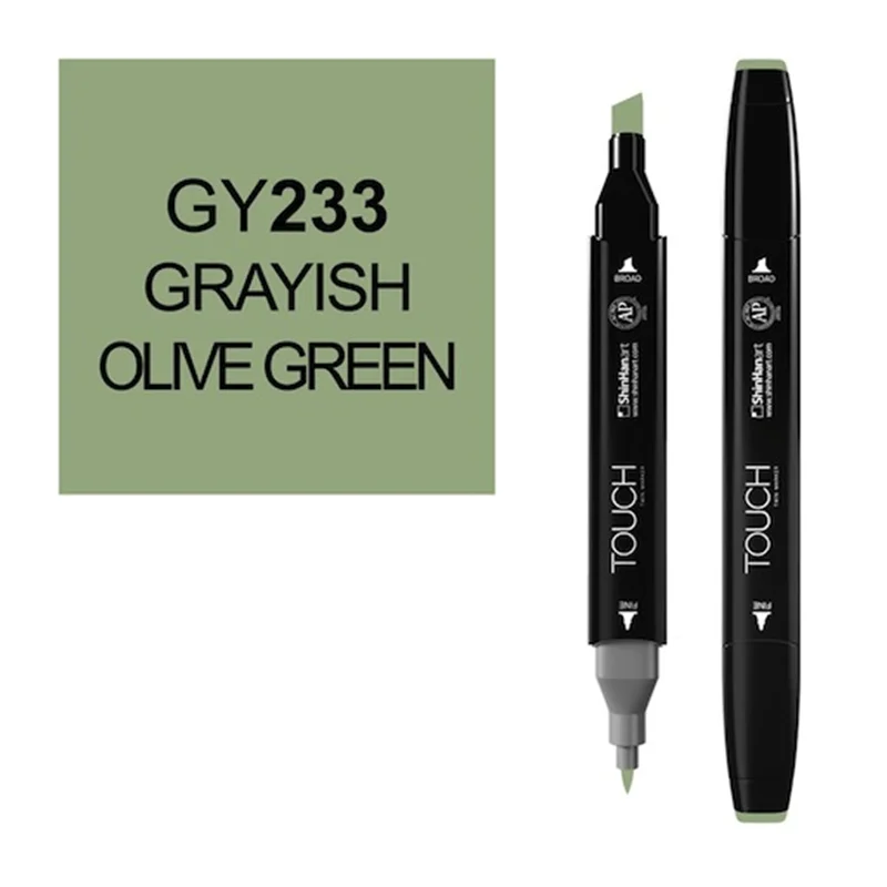 ماژیک دوسر تاچ GY233 Grayish Olive