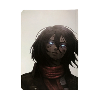 دفتر جلد سخت طرح انيمه مانگا Attack On Titan مدل 3