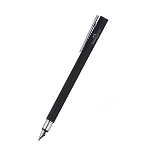 خودنويس فابر کاستل مدل Neo Slim Black Matt Chrome M