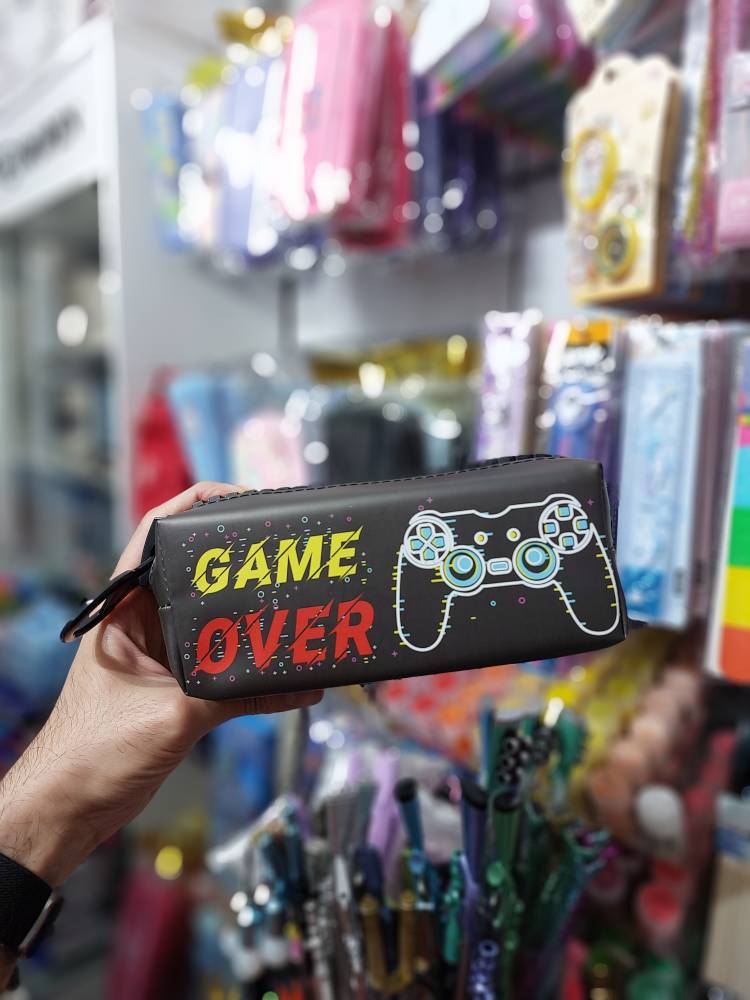 جامدادی پارچه ای زیپ پهن Game