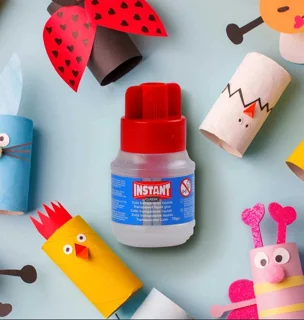 چسب مایع شفاف فرچه ای Instant