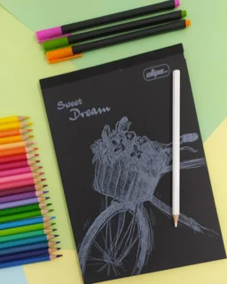 دفتر ذغالی کلیپس