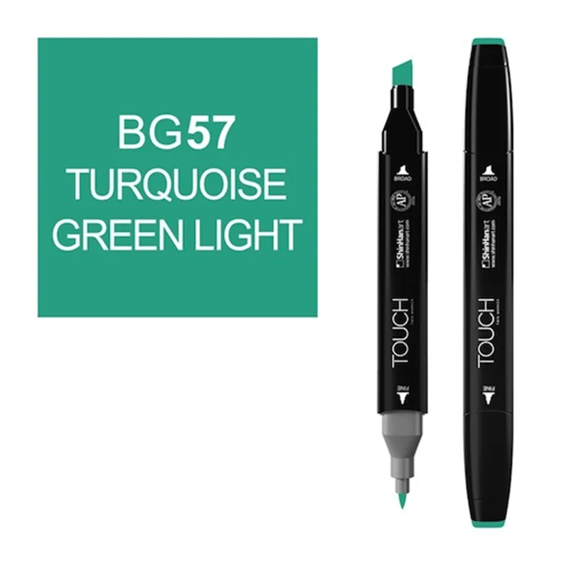 ماژیک دوسر تاچ BG57 Turquoise Green Light