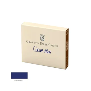کارتريج يدک خودنويس 6 عددی گراف فون فابر کاستل Cobalt Blue