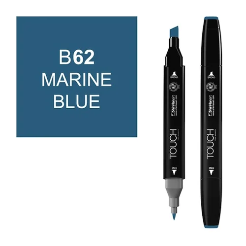 ماژیک دوسر تاچ B62 Marine Blue