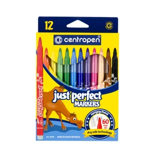 ماژیک نقاشی 12 رنگ سنتروپن مدل Just Perfect