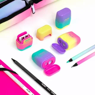 تراش دوقلو مخزن دار هفت رنگ میلان مدل Compact Sunset