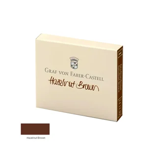 کارتريج يدک خودنويس 6 عددی گراف فون فابر کاستل Hazelnut Brown