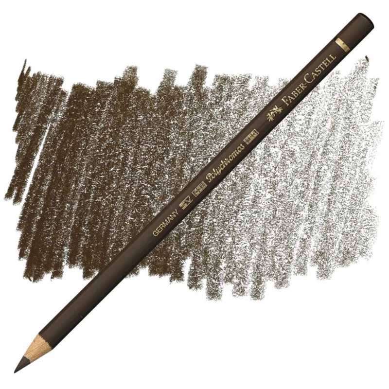 مداد رنگی پلی کروم فابر کاستل Burnt Umber 280
