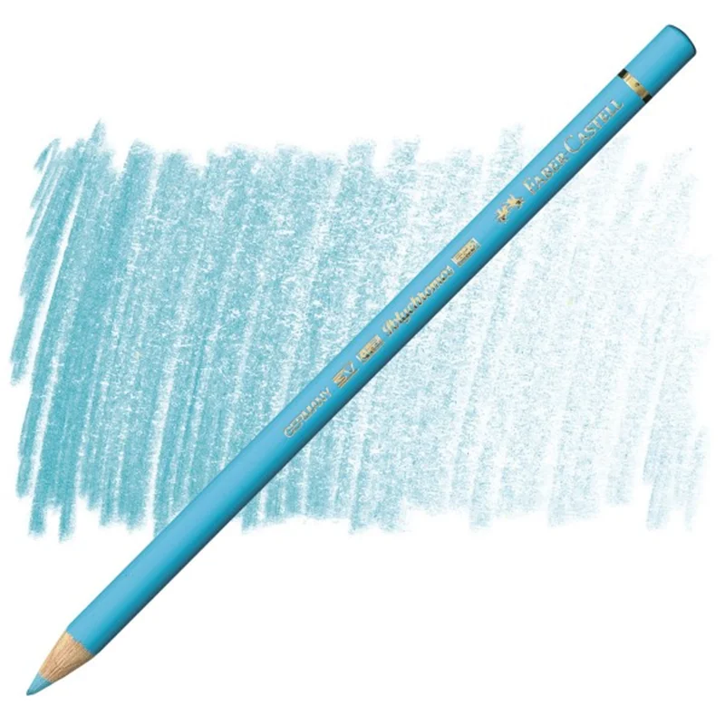 مداد رنگی پلی کروم فابر کاستل Light Cobalt Turquoise 154