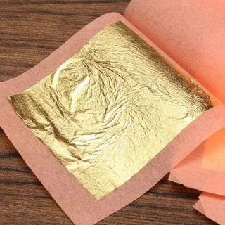 ورق طلا پوستی دار پارس آرت بسته 25 عددی