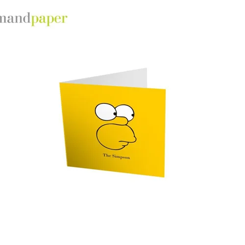 کارت پستال هیرمند طرح سیمپسون