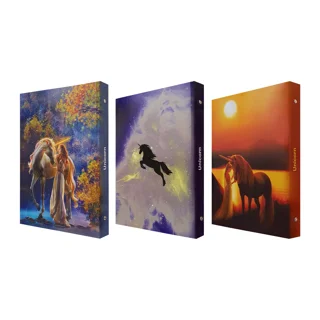 کلاسور 26 حلقه 100 برگ پديده نقش طرح Unicorn