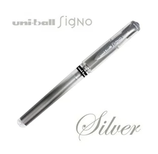 خودکار نقره ای يونی بال مدل  Signo Broad UM-153