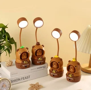 چراغ مطالعه و خواب تراش دار طرح کاپی بارا