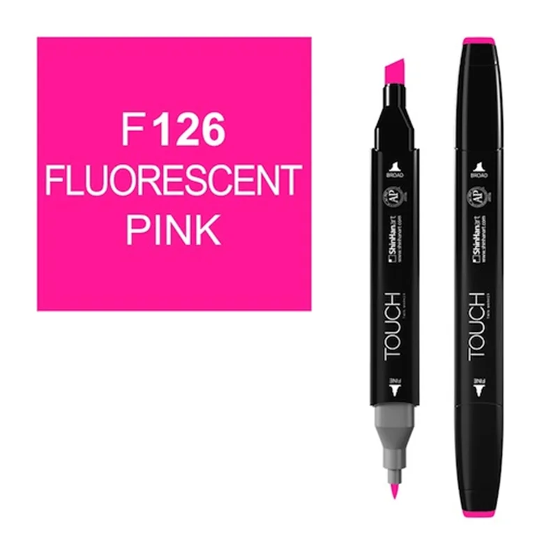 ماژیک دوسر تاچ F126 Fluorescent Pink