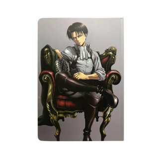 دفتر جلد سخت طرح انيمه مانگا Attack On Titan مدل 1