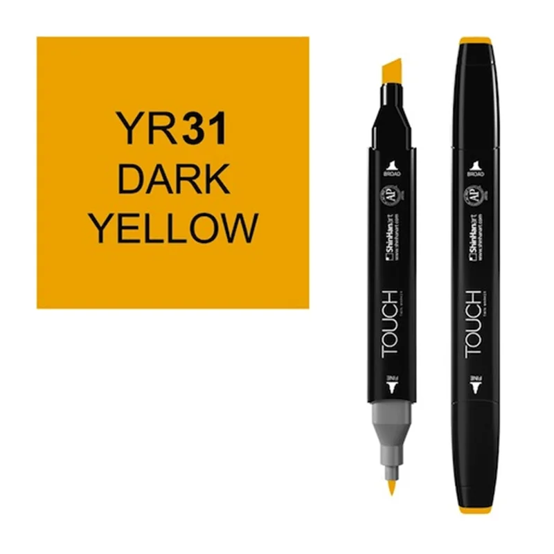 ماژیک دوسر تاچ YR31 Dark Yellow