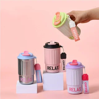تراول ماگ فلاسکی 400 میل نی دار و آسان نوش Relax