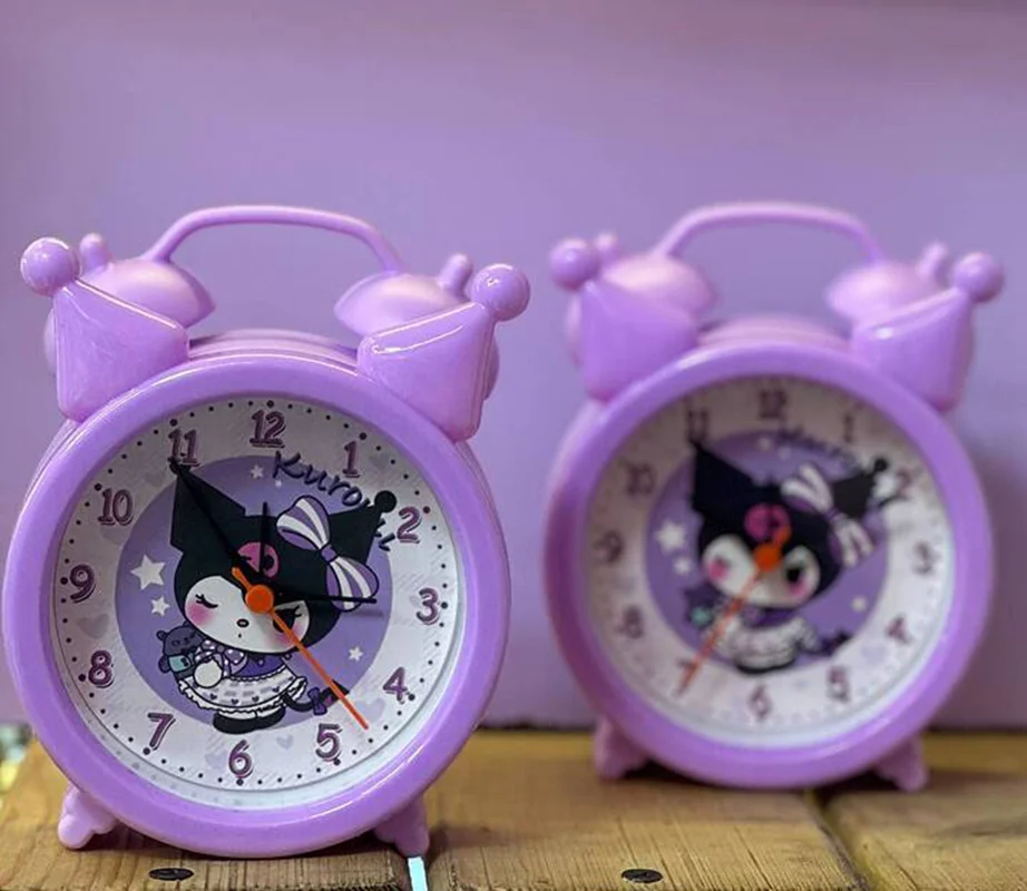 ساعت رومیزی زنگ دار گرد طرح کورومی