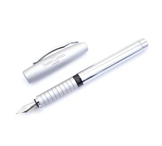 خودنویس فابر کاستل مدل Basic Metal Shiny