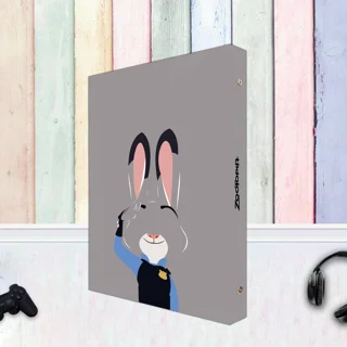 کلاسور 26 حلقه 100 برگ پديده نقش طرح Zootopia
