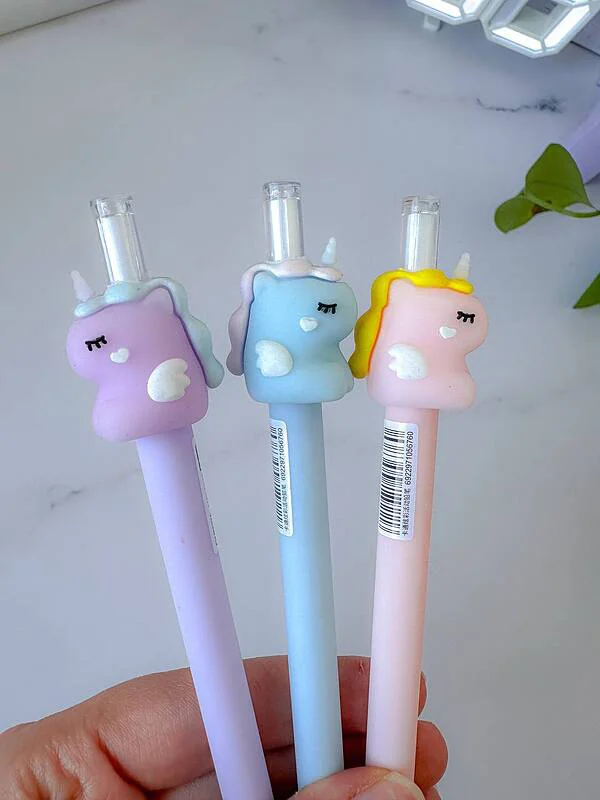 مداد نوکی سیلیکونی طرح يونيکورن 0.7