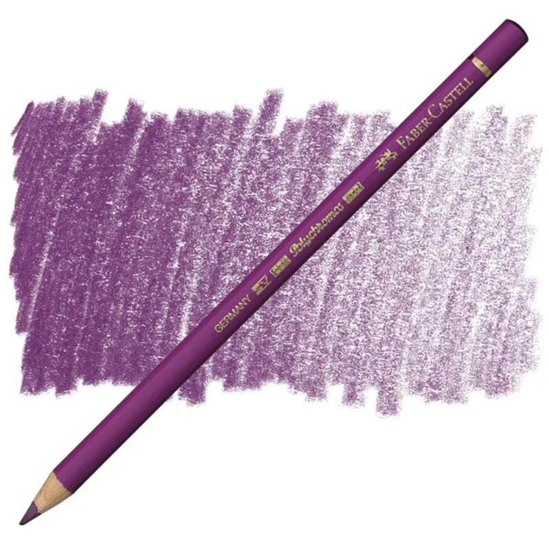 مداد رنگی پلی کروم فابر کاستل Light Red Violet 135