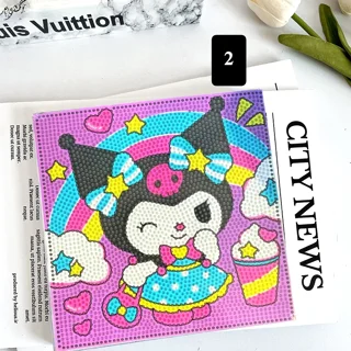 بوم نقاشی الماسی سانریو طرح کرومی کد 2