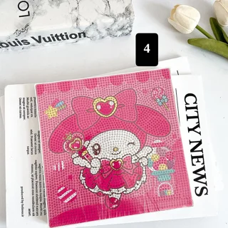بوم نقاشی الماسی سانریو طرح ملودی کد 4