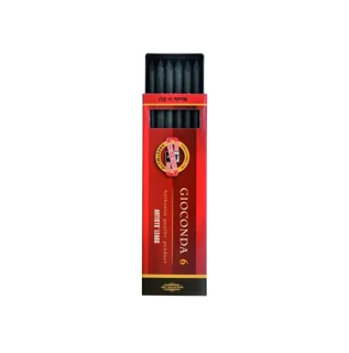 مغزی ذغالی مداد نوکی 5mm طراحی کوه نور بسته 6 عددی
