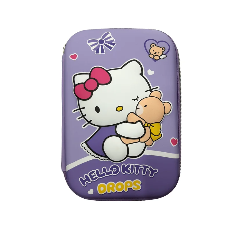 جامدادی کتابی سه بعدی بزرگ طرح هلو کیتی و خرس تدی