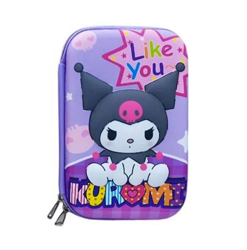 جامدادی کتابی سه بعدی بزرگ طرح کرومی