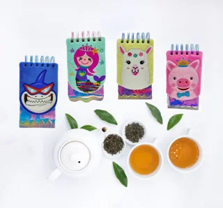 دفترچه يادداشت پارچه ای Five Stars